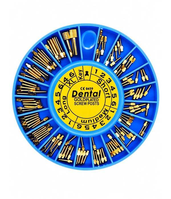 پین برنجی آسورت دنکو Gold Plated Screw Post Denco